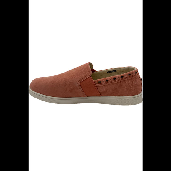 Spenco Orthotic Suede Water Repellent Slip-On Shoes Santa Terracotta - Medium - Picture 2 of 4
